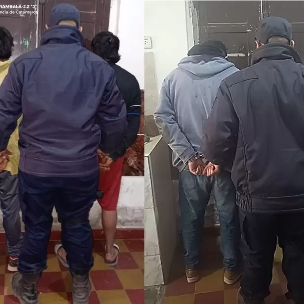 Operativo antidrogas en Catamarca: secuestran marihuana y detienen a tres personas