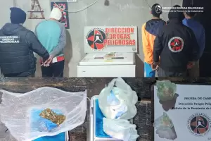 Allanamientos simult�neos en Catamarca: tres detenidos y secuestro de drogas