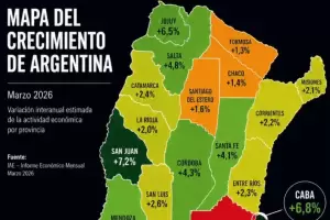 Chau Tucum�n: el mapa que Milei y un asesor de Caputo compartieron con graves errores