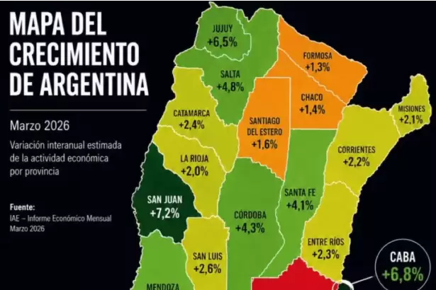 Chau Tucum�n: el mapa que Milei y un asesor de Caputo compartieron con graves errores
