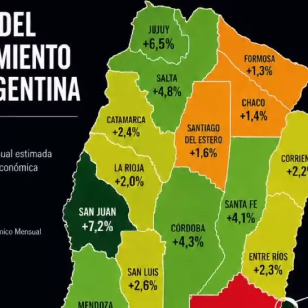 Chau Tucum�n: el mapa que Milei y un asesor de Caputo compartieron con graves errores