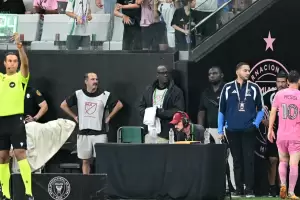 Alarma en la Selecci�n Argentina: Messi sali� lesionado y preocupa de cara al Mundial 2026