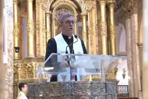 Garc�a Cuerva mencion� a Esqui� y llam� a terminar con la polarizaci�n: "Nadie se salva solo"