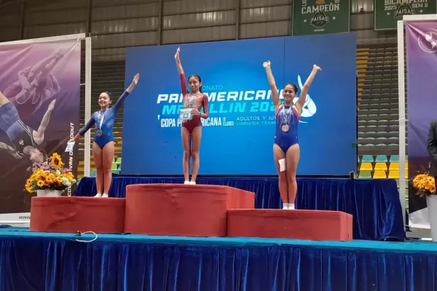 Catamarca brill�: obtuvo nueve podios en el Panamericano de Gimnasia de Trampol�n