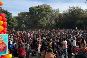 M�s de 400 chicos de Confirmaci�n celebraron Pentecost�s en la Casa Natal del Beato Esqui�