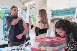 M�s de cien dosis aplicadas durante el Festival Nacional de la Mandarina