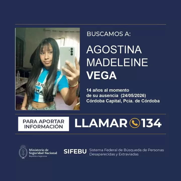 alerta sofia agostina