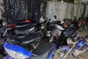 Operativo: secuestran 16 motos y detienen a una persona