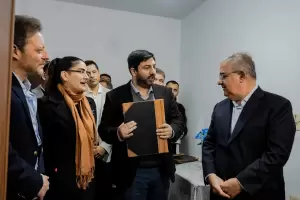 Jalil inaugur� una nueva sede del Registro Civil en Miraflores