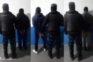 Violento operativo en Catamarca termina con tres j�venes detenidos y moto secuestrada