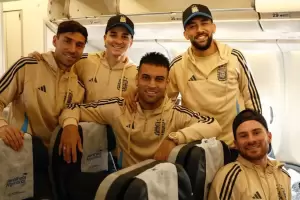 La Selecci�n argentina ya viaja al Mundial 2026 con la ilusi�n de la cuarta estrella