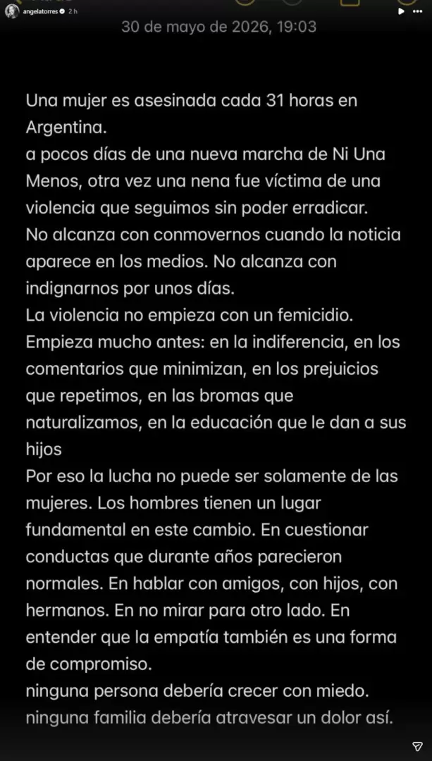 agostina actrices reclamo