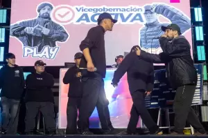 El Parque de los Vientos colmado celebr� el freestyle y el b�squet 3x3