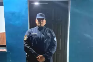 Polic�a la salv� la vida a un abuelo de 71 a�os en El Rodeo