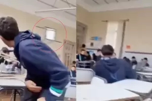 Esc�ndalo: un alumno le fractur� la mand�bula y el p�mulo a un profesor