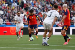Espa�a no pas� del empate frente a Irak antes del Mundial