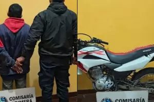 Rob� una moto, quiso escapar pero termin� detenido