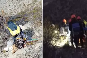 Un hombre de 73 a�os sufri� una grave ca�da mientras practicaba parapente en Catamarca