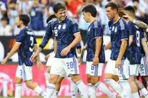 Despu�s del triunfo ante Honduras, la Selecci�n se qued� en Texas