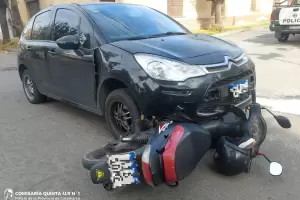 Hospitalizaron a una joven tras un fuerte choque en Catamarca