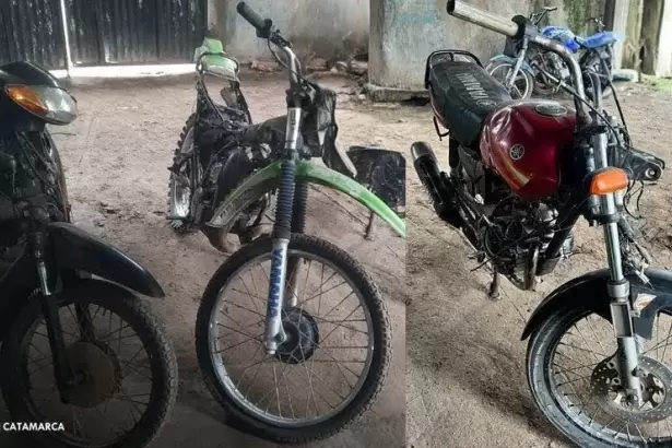 Incautan motos con ordenes judiciales y se�ales de adulteraci�n en Catamarca