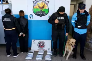 Detienen a una joven con m�s de seis kilos de marihuana en El Portezuelo