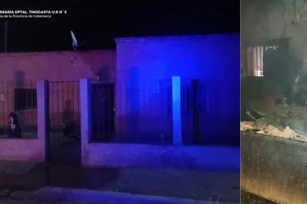 Sofocaron un incendio en una vivienda de Tinogasta: investigan las causas