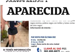 Catamarca: apareci� la menor de 15 a�os que era buscada