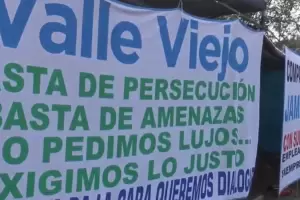 Sexto d�a de paro: el conflicto en Valle Viejo se profundiza y no encuentra una salida