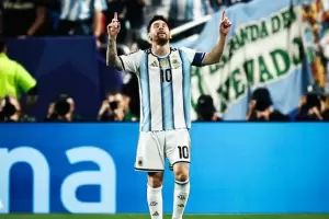 Messi explic� por qu� llor� tras su primer gol ante Argelia: "Pas� unos d�as dif�ciles"