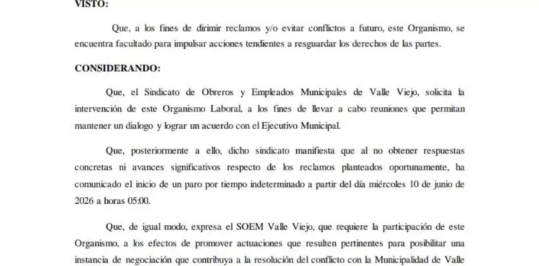 soem valle viejo conciliación