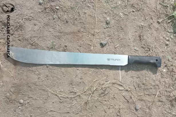 Catamarca: secuestran un machete en una causa por maltrato animal