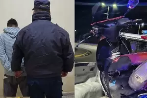 Persecuci�n en Catamarca: intentaron escapar, abandonaron la moto y fueron detenidos