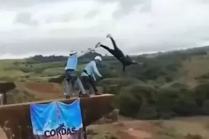 Detuvieron a otros tres acusados por la muerte de la joven que fue arrojada al vac�o durante un salto extremo en Brasil