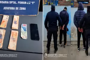 Recuperan un celular y m�s de $55.000 robados de una panificadora