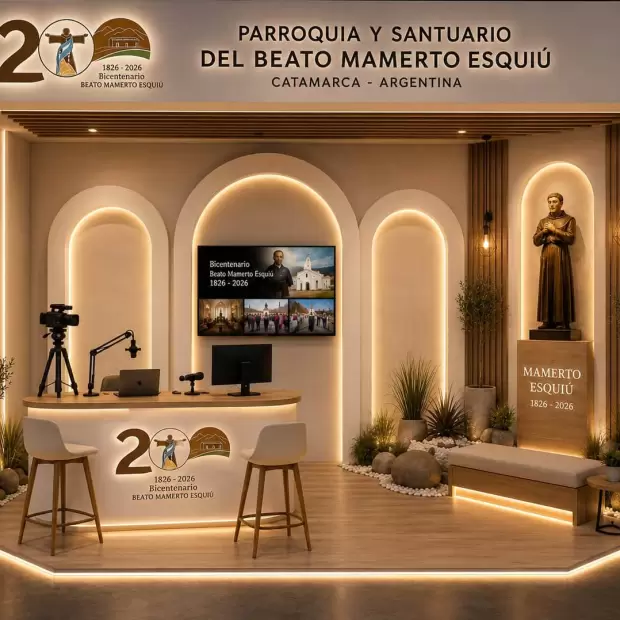 El Beato Esqui� tendr� stand dedicado en el Poncho