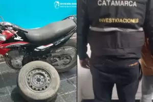 Rob� una rueda de una vivienda y la escondi� en un descampado: lo atraparon