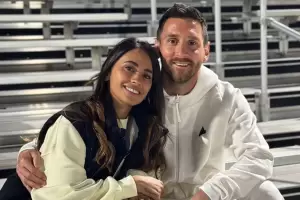Antonela sorprendi� con una foto retro para Messi en su cumplea�os