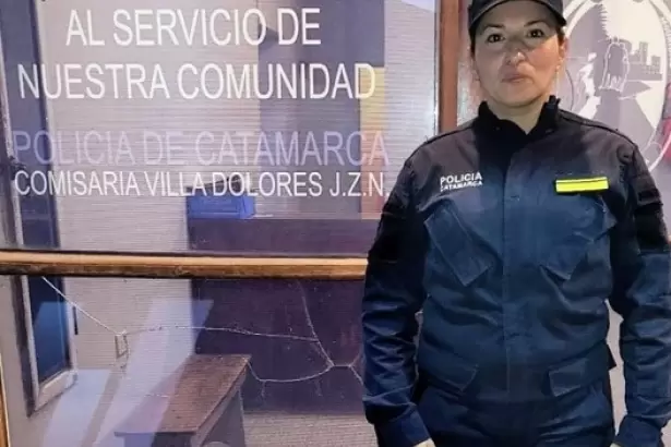 Tensi�n en Catamarca: una polic�a salv� a una beb� de 9 meses que no respiraba