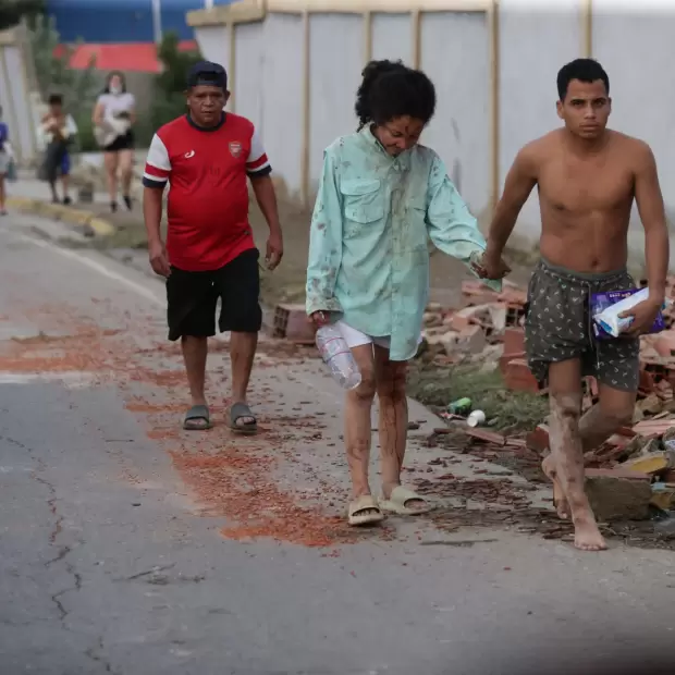 Argentina despleg� un operativo humanitario a�reo hacia Venezuela