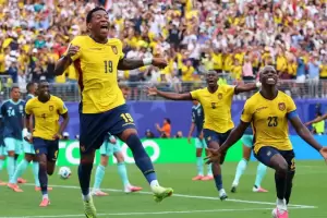 Ecuador le gan� a Alemania y consigui� una hist�rica clasificaci�n