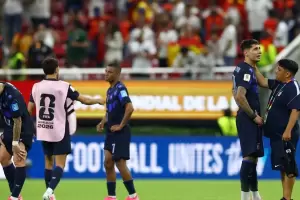 Uruguay perdi� con Espa�a y qued� eliminado en la primera fase del Mundial