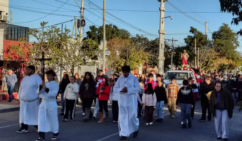 sagrado corazon procesi�n