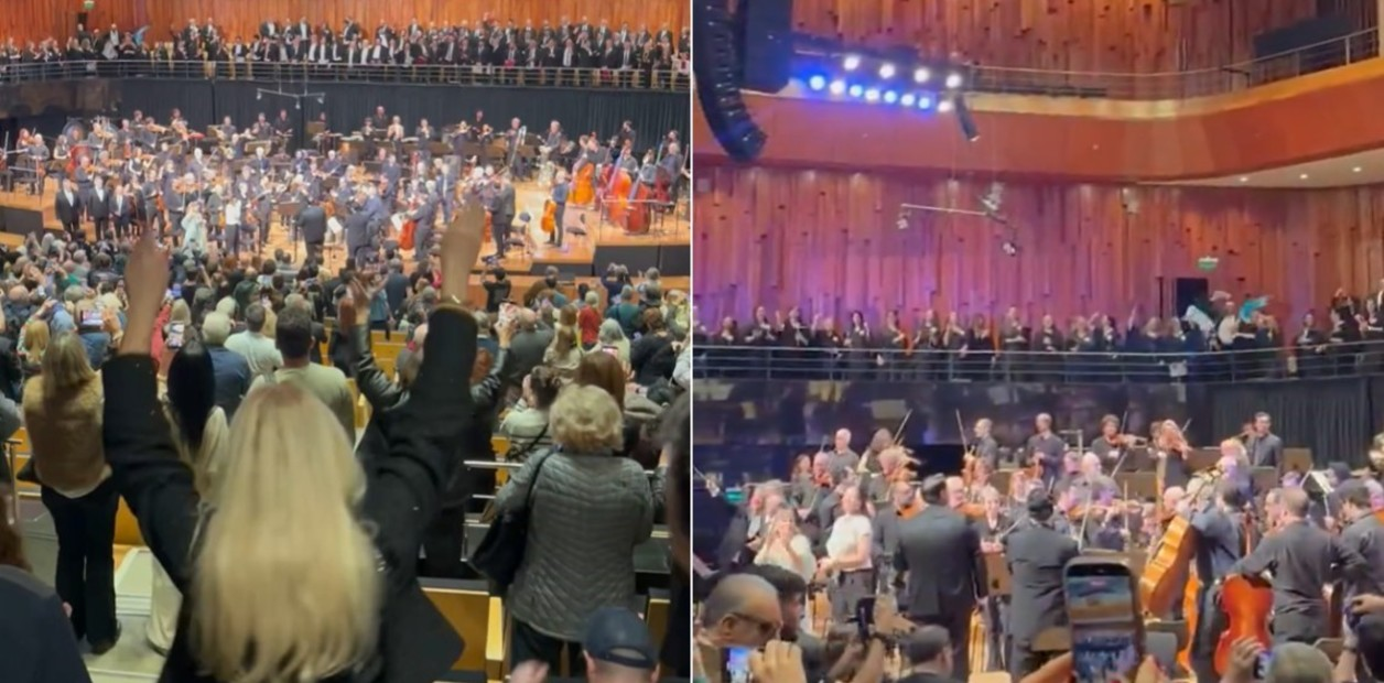 "No lo entenderías": el video de la Orquesta Estable del Colón tocando "Muchachos" antes de la final