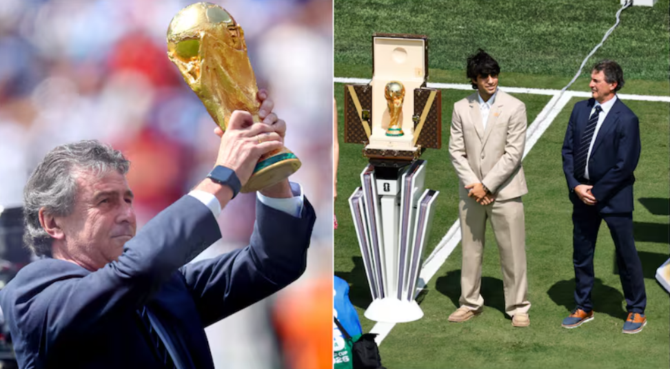 La Copa del Mundo tuvo un ingreso cargado de emoción con Mario Kempes