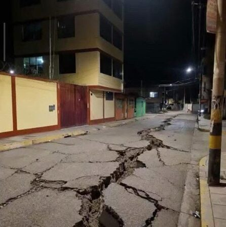 Un sismo de magnitud 5,5 dejó al menos cinco muertos y cerca de 300 damnificados en Perú