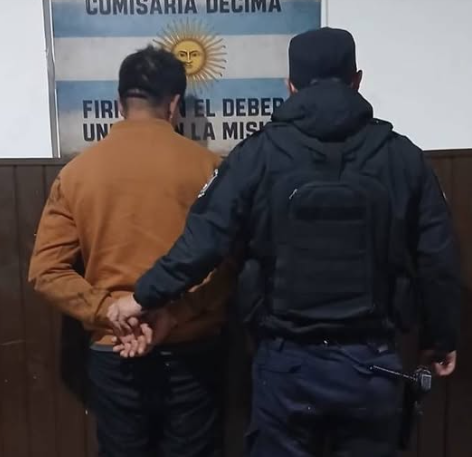 Ingresó a una vivienda y amenazó a una mujer: quedó detenido