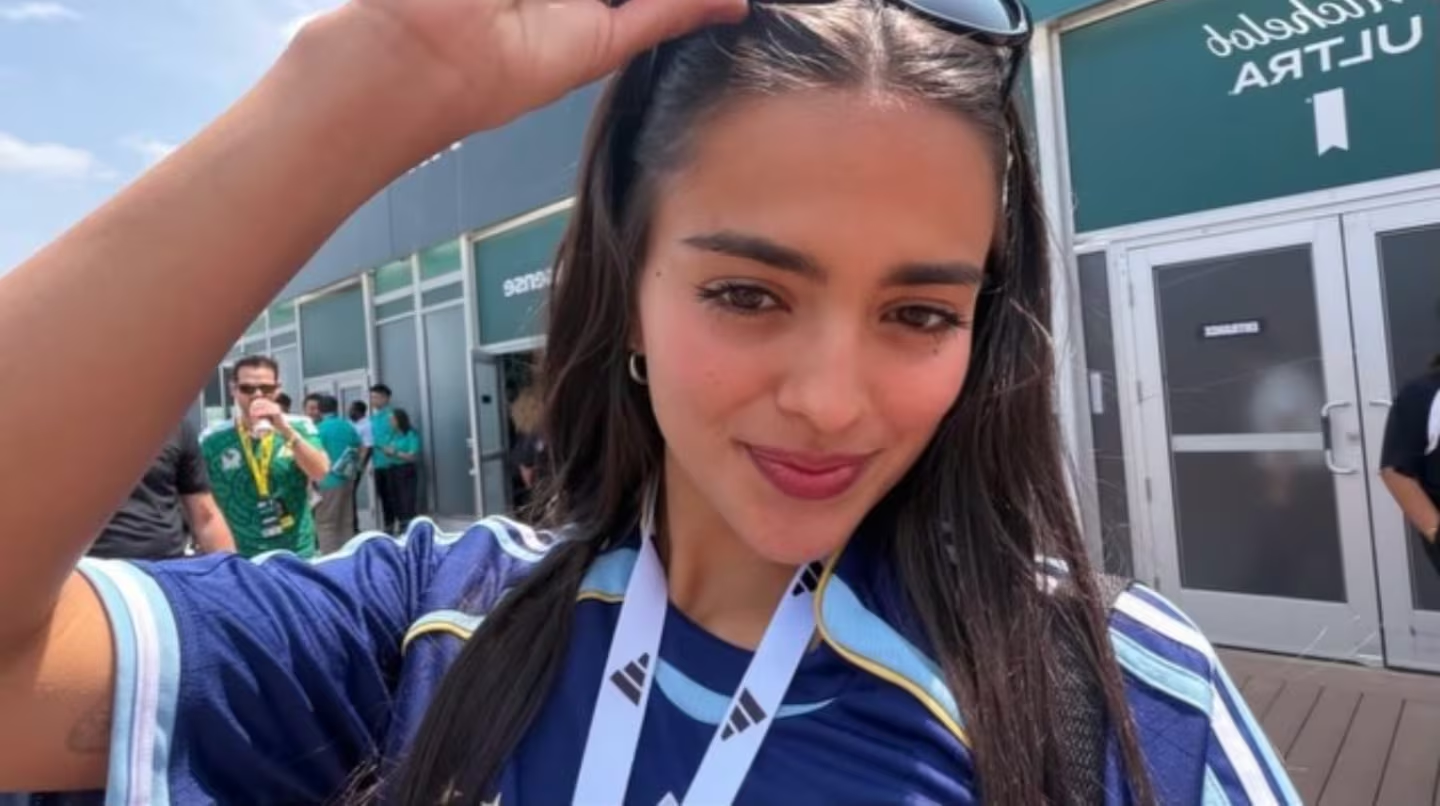 La novia de Colapinto reaccionó a las críticas contra la Argentina: "Me voy a pelear ..."