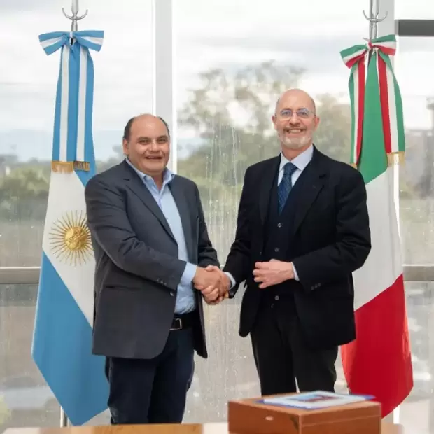 Saadi recibi� al embajador de Italia y reforz� la cooperaci�n cultural, cient�fica y tecnol�gica