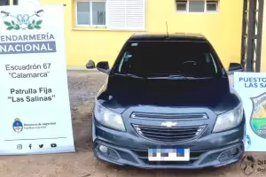 Detectan un auto con pedido judicial en un control sobre la Ruta 60